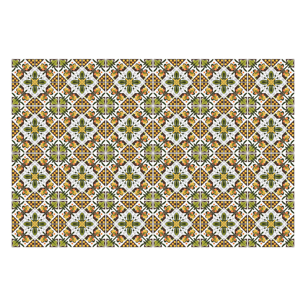 Okleina na płytki Ozdobne ornamenty w siatce