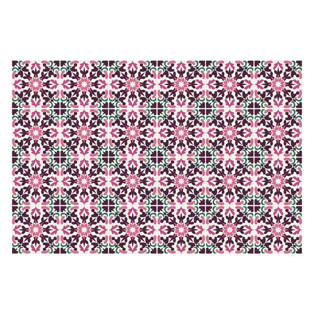 Okleina na płytki Wzory w żywej kolorystyce