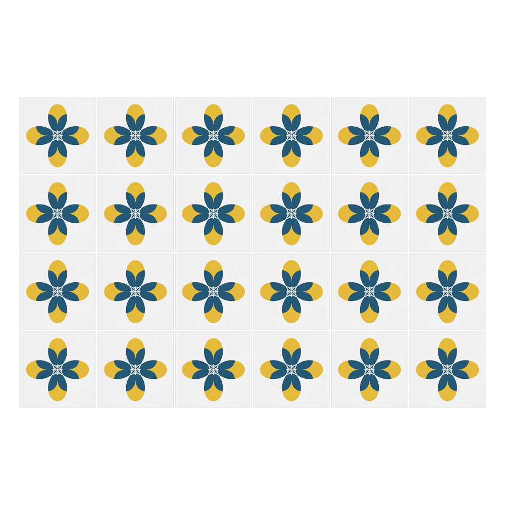 Okleina na płytki Ciekawie zdobione kafle