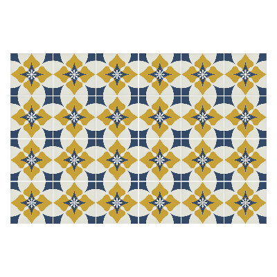 Naklejki samoprzylepne na kafelki Pastelowe kwiatowe motywy