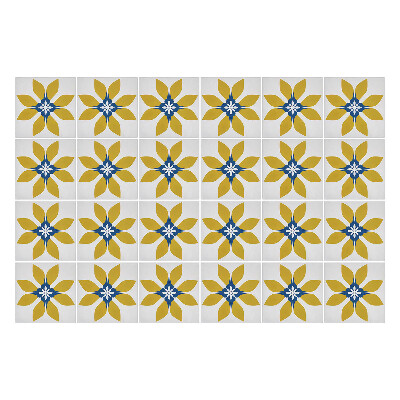 Naklejki na kafelki do kuchni Minimalistyczne kwiaty