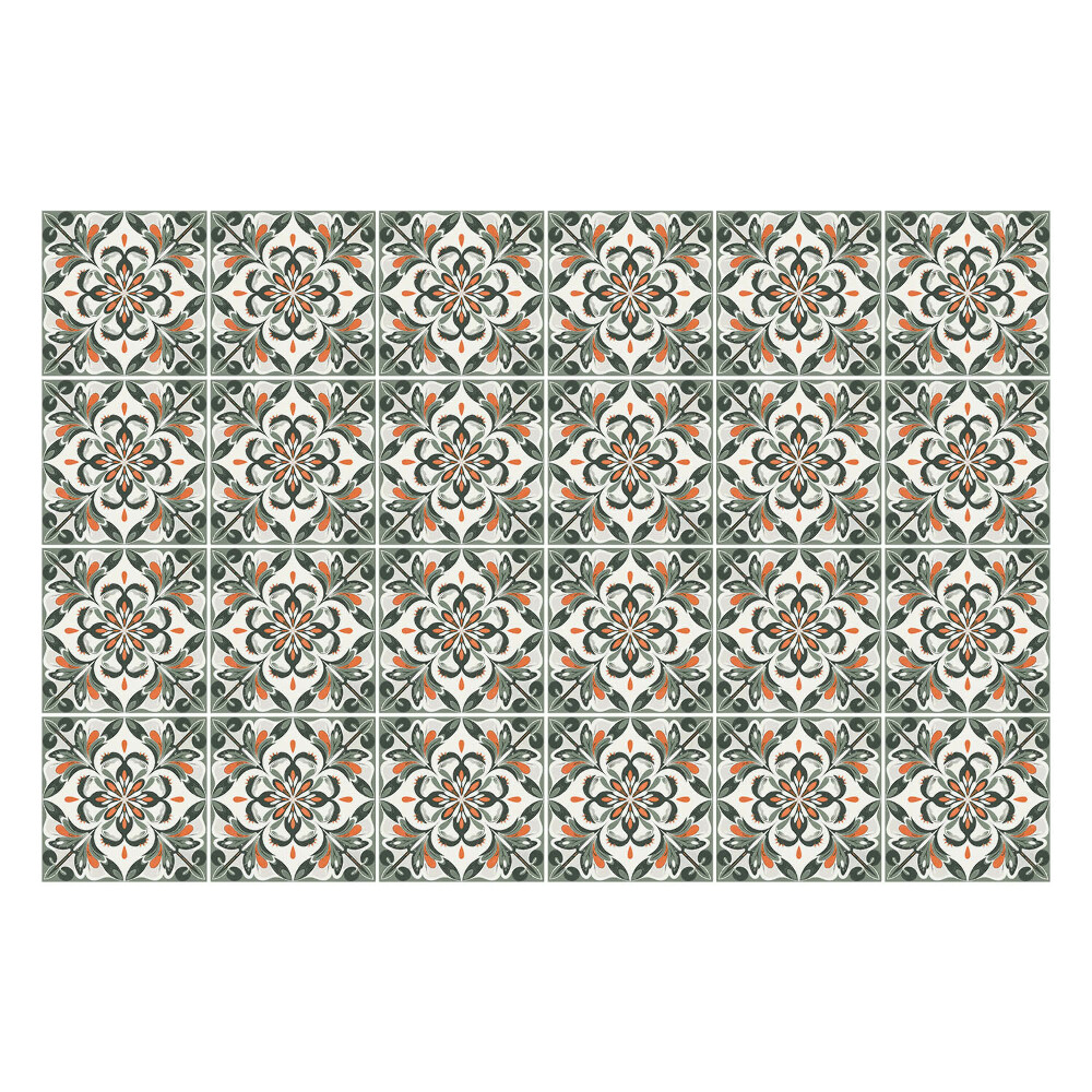 Naklejki samoprzylepne na kafelki Ozdobna mozaika