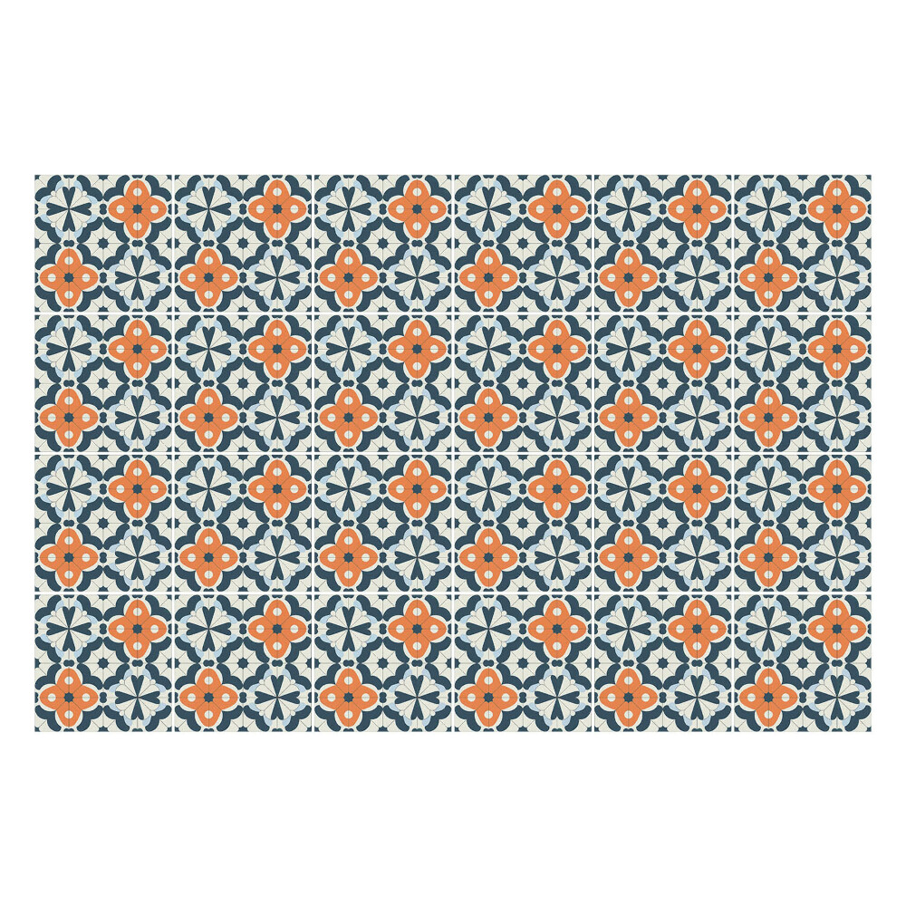 Naklejki na kafelki do kuchni Florystyczny wzór