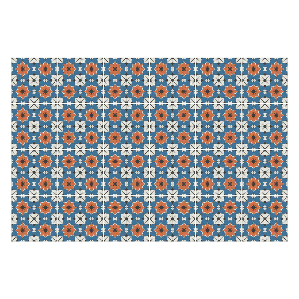 Naklejki samoprzylepne na kafelki Retro vintage motywy