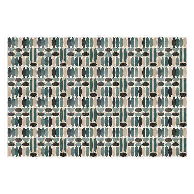 Naklejki samoprzylepne na kafelki Geometria owalnych form