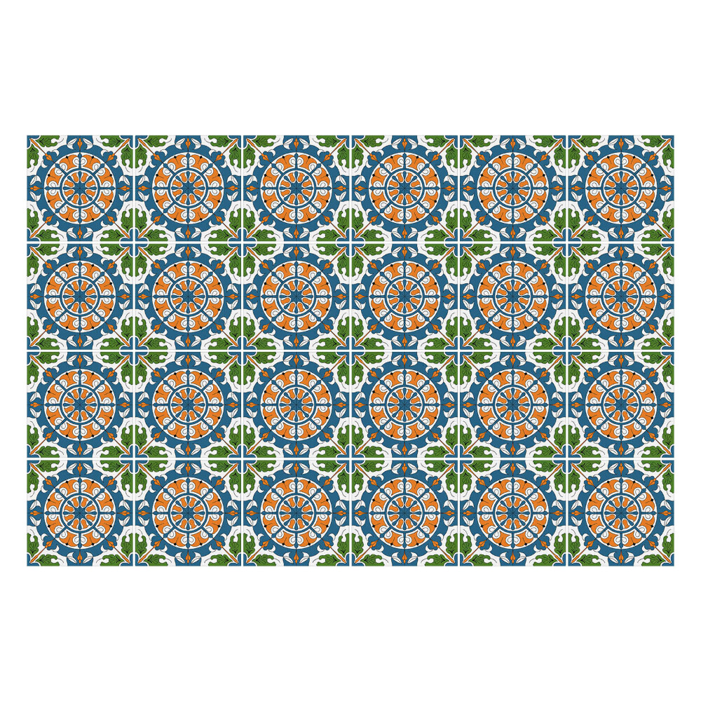 Naklejki na kafelki do kuchni Regularne wzornictwo