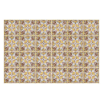 Okleina na płytki Kwiatowe motywy