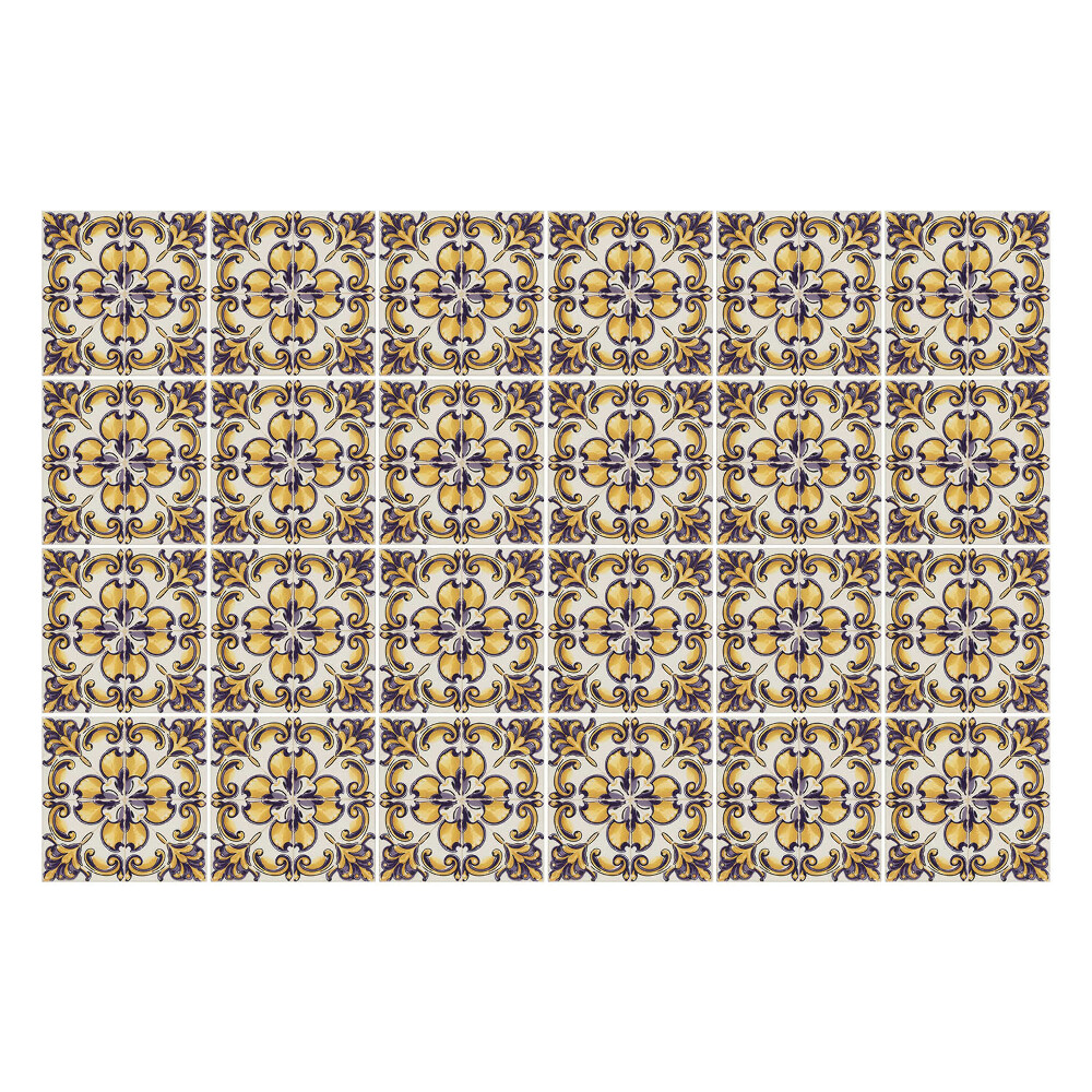 Okleina na płytki Regularne zdobienia