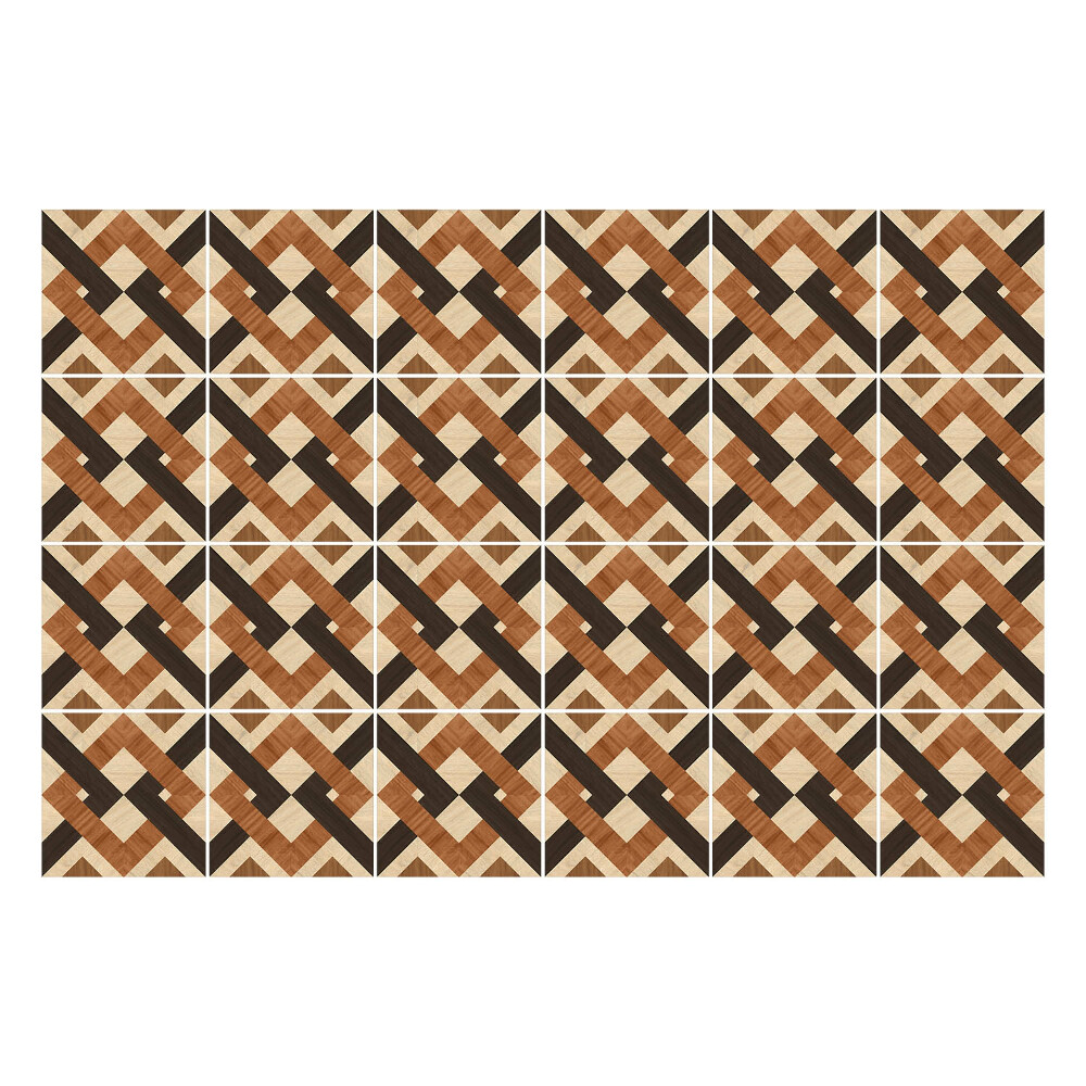 Naklejki na kafelki do kuchni Geometryczne układy linii