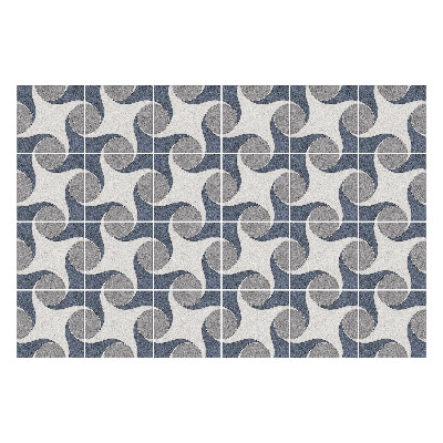 Naklejki samoprzylepne na kafelki Faliste kształty