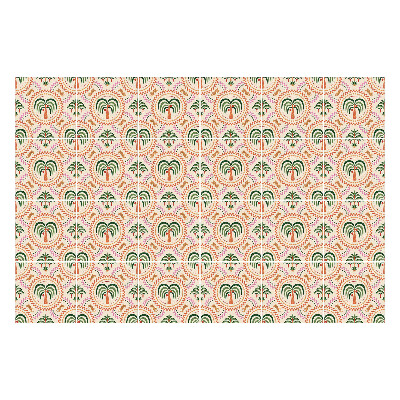 Naklejki samoprzylepne na kafelki Egzotyczny motyw palm