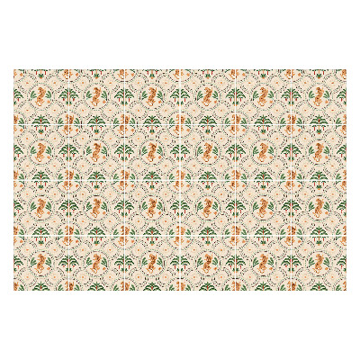 Naklejki na kafelki do kuchni Egzotyczna flora i fauna