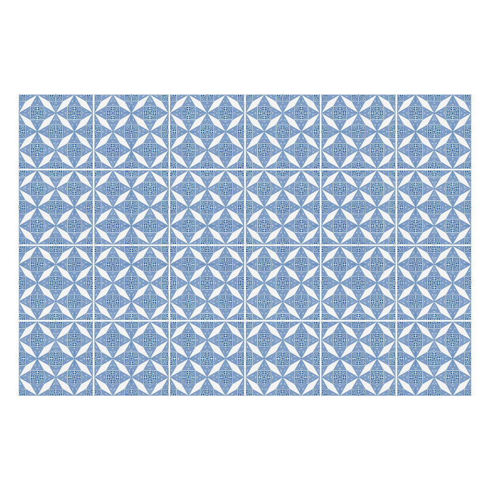 Naklejki na kafelki do kuchni Geometryczne diamenty w siatce