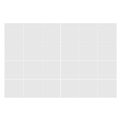 Okleina na płytki Prostokątne gładkie kafelki