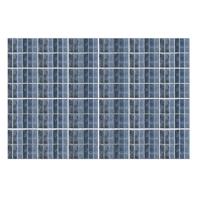 Naklejki samoprzylepne na kafelki Błękitna glazura