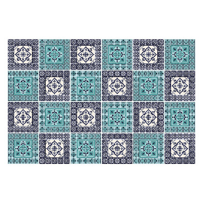 Naklejki na kafelki do kuchni Hiszpańskie zdobione kafle