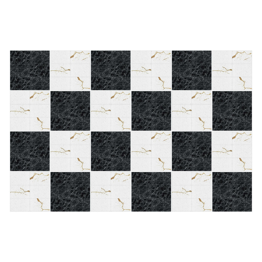 Okleina na płytki Geometria w kontrastach