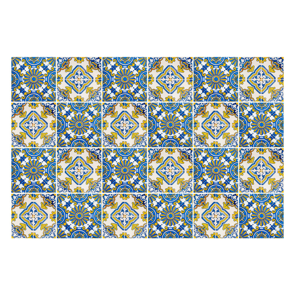 Okleina na płytki Ozdobne kwiatowe ornamenty