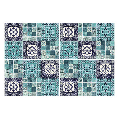 Okleina na płytki Geometryczne kafelki w mozaice