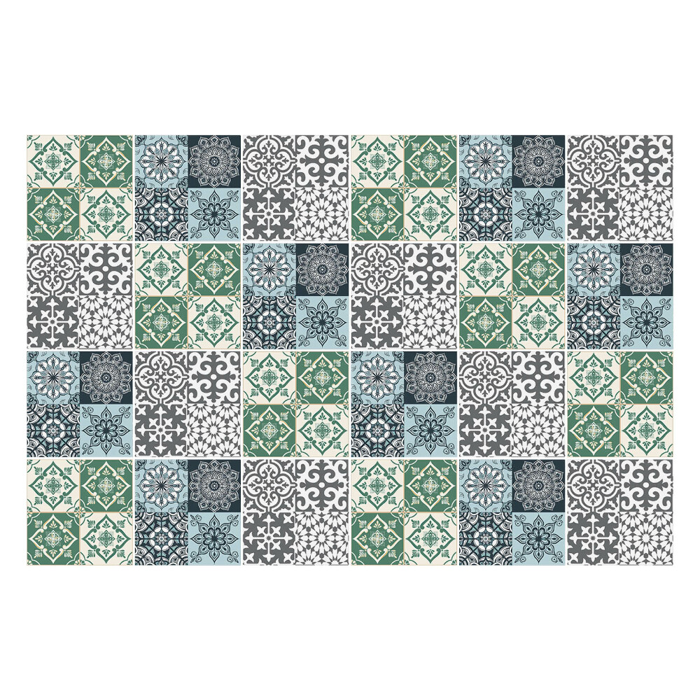 Okleina na płytki Kolorowe wzorzyste kafle