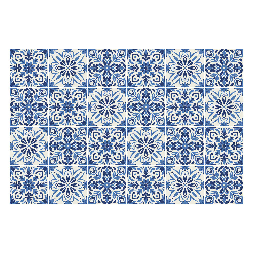 Naklejki samoprzylepne na kafelki Wzorzysta mozaika kafli