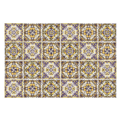 Naklejki na kafelki do kuchni Wzorzysta mozaika płytek