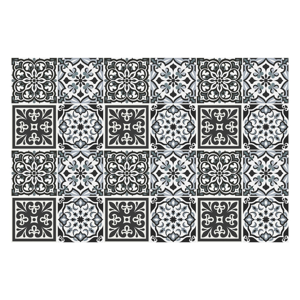 Naklejki na kafelki do kuchni Geometryczne ornamenty klasyczne