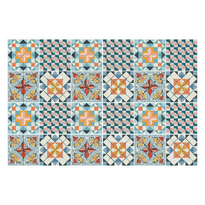 Naklejki na kafelki do kuchni Pastelowe wzornictwo