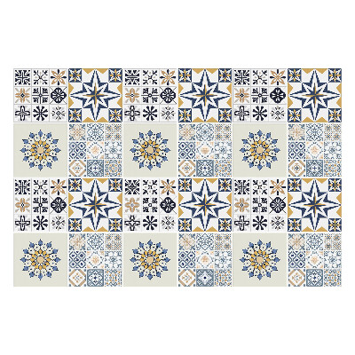 Naklejki samoprzylepne na kafelki Kafle z gwiazdami i mandalami