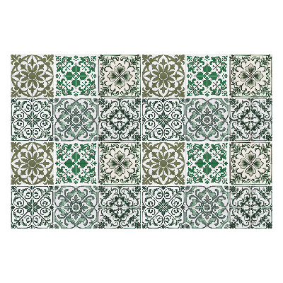 Naklejki na kafelki do kuchni Motywy florystyczne i geometryczne