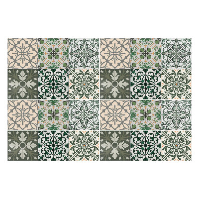 Okleina na płytki Kwiatowe motywy w układzie