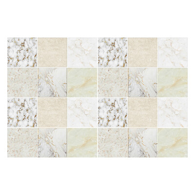 Naklejki samoprzylepne na kafelki Elegancka mozaika marmurowa