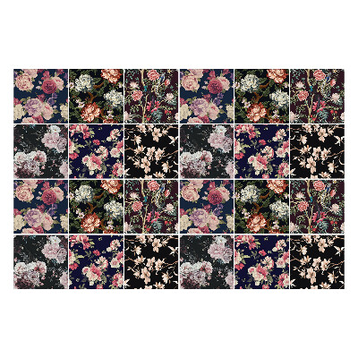 Okleina na płytki Kompozycja kwiatów