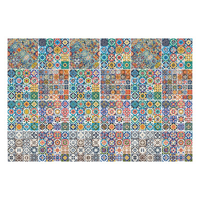 Naklejki na kafelki do kuchni Kolorowa drobna mozaika