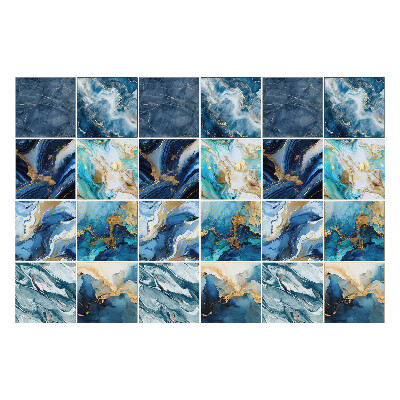 Okleina na płytki Abstrakcyjne fale i żyłki