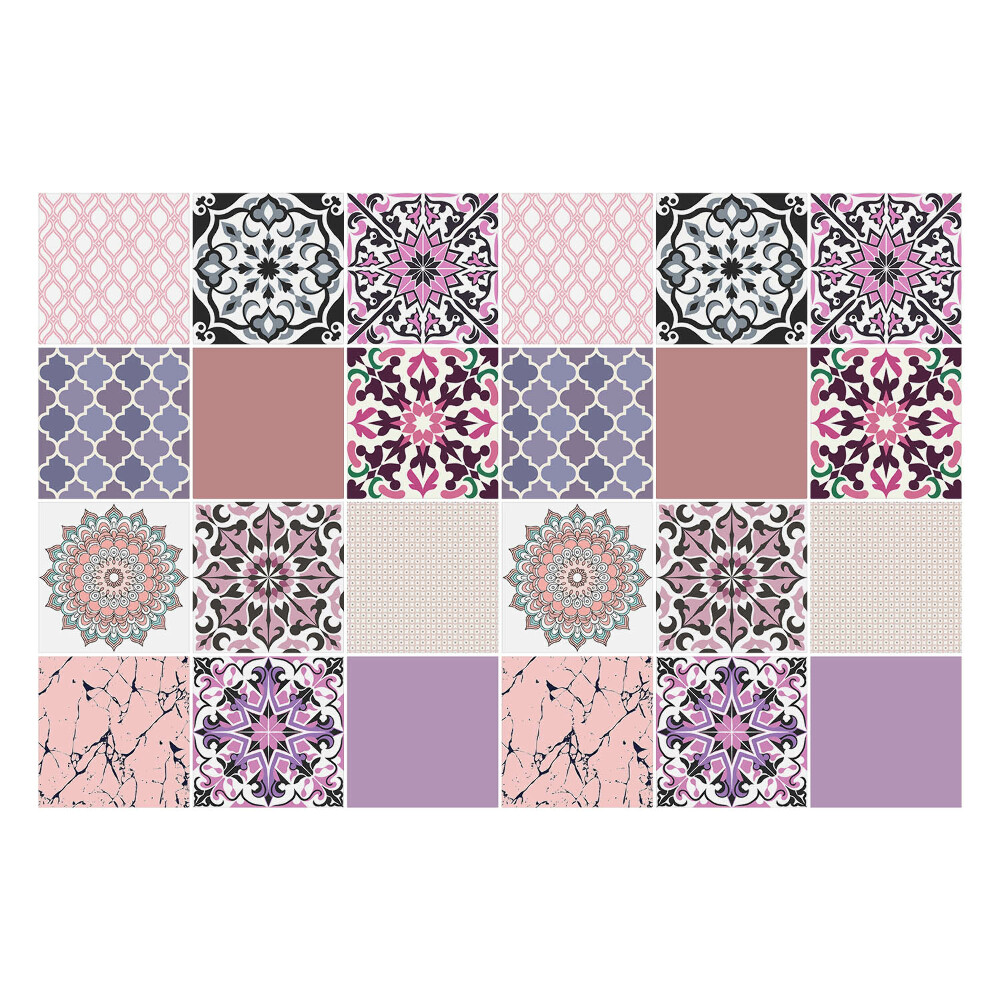 Naklejki na kafelki do kuchni Pastelowe kompozycje