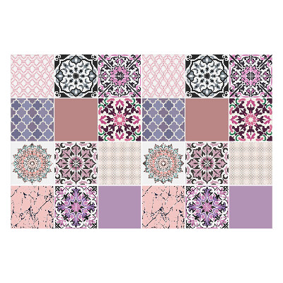 Naklejki na kafelki do kuchni Pastelowe kompozycje