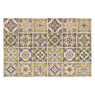 Naklejki na kafelki do kuchni Kwiatowe motywy i ornamenty