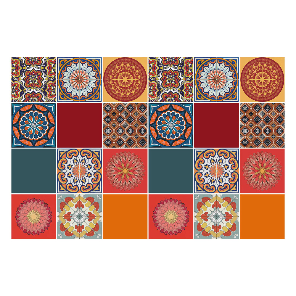 Okleina na płytki Marokańska kolorystyka