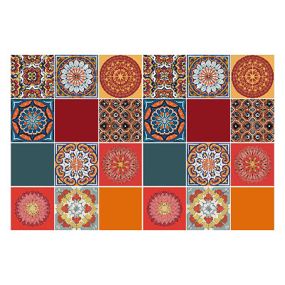 Okleina na płytki Marokańska kolorystyka