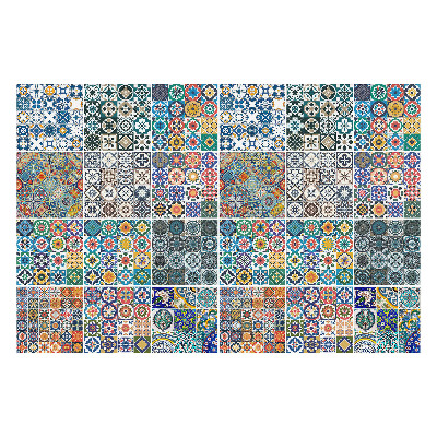 Naklejki na kafelki do kuchni Różnorodne kafelki dekoracyjne