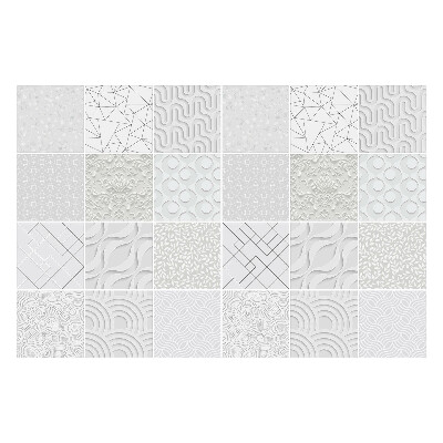 Naklejki samoprzylepne na kafelki Formy i fale 3D