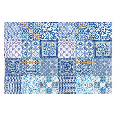 Naklejki samoprzylepne na kafelki Ceramiczne zdobione kafle