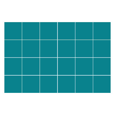 Naklejki samoprzylepne na kafelki Kolor Turkusowy