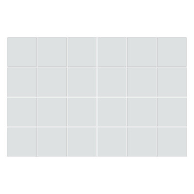 Okleina na płytki Kolor biały