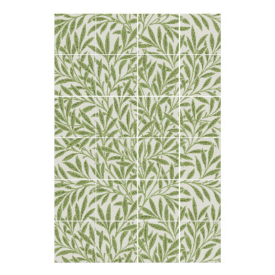 Naklejki na kafelki Liście wierzby Williama Morrisa