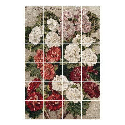 Naklejki na kafelki Kwiatowe kompozycje primulek