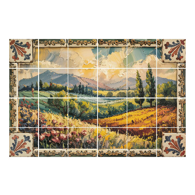 Naklejki na kafelki Malowniczy pejzaż natury