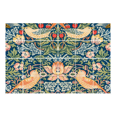 Naklejki na kafelki Złodziej Truskawek William Morris