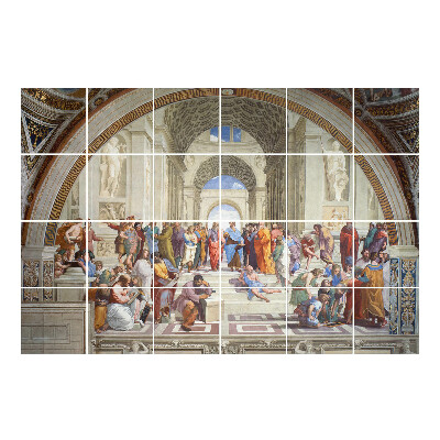 Nalepki na kafelki Szkoła Ateńska Rafael Santi